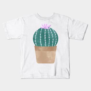 Cactus in a pot Kids T-Shirt